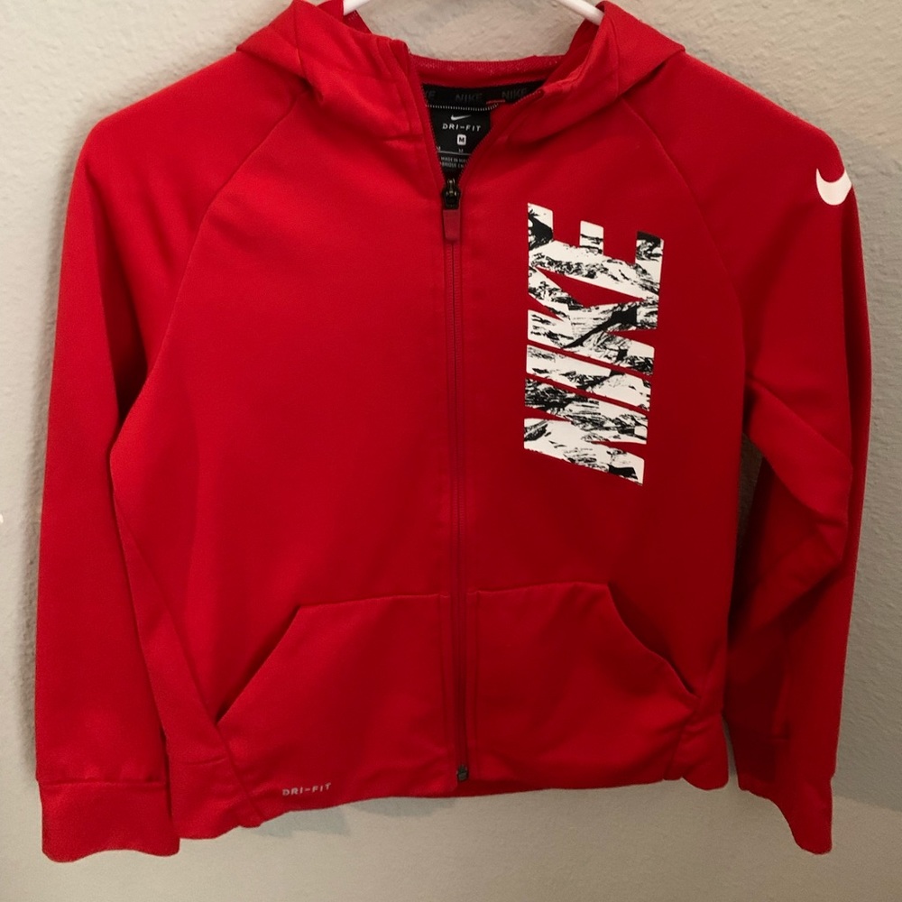 Nike Boys Dri-fit zipper hoodie (jacket) - Used